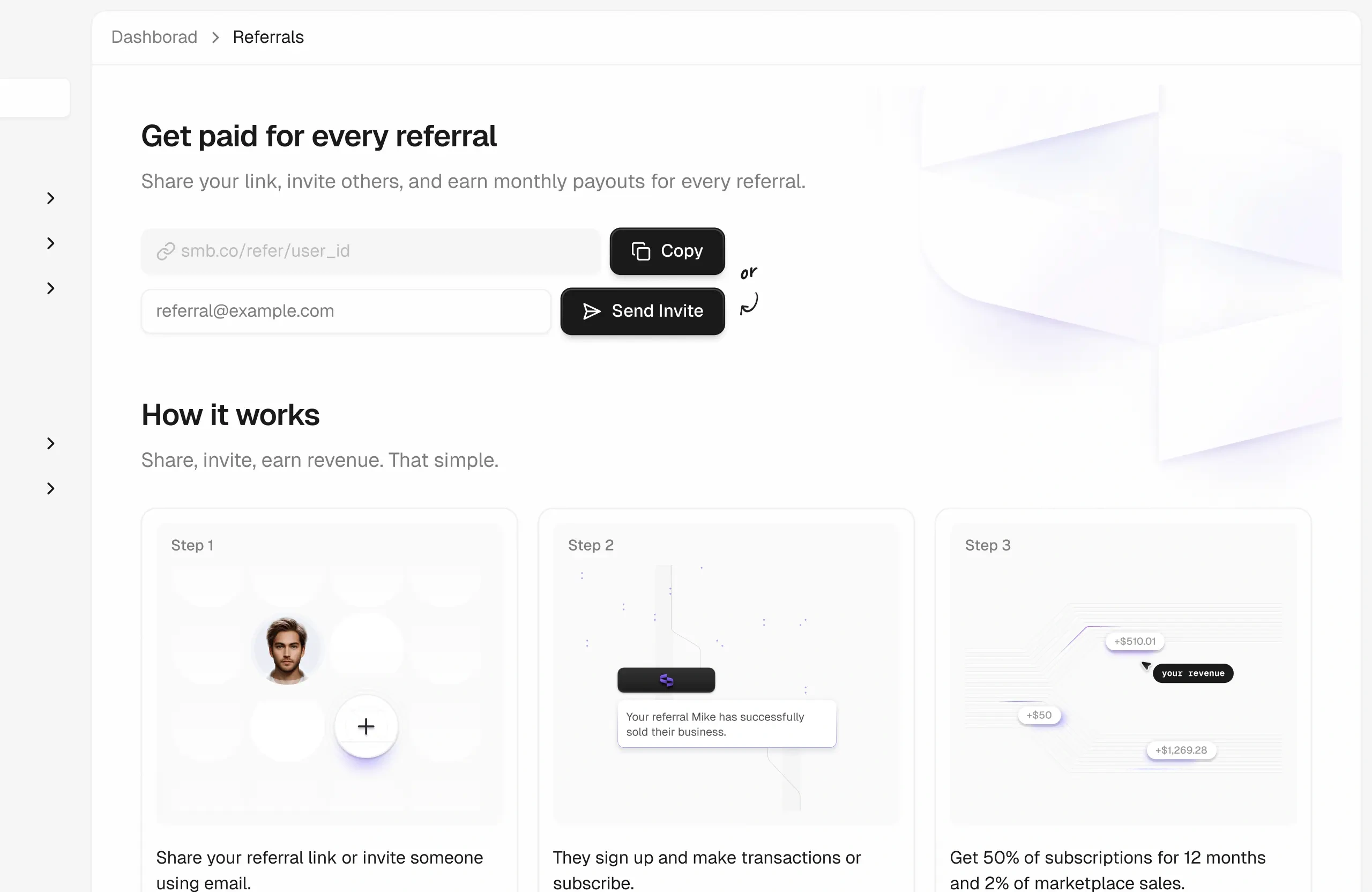 SMB.co project screenshot 3